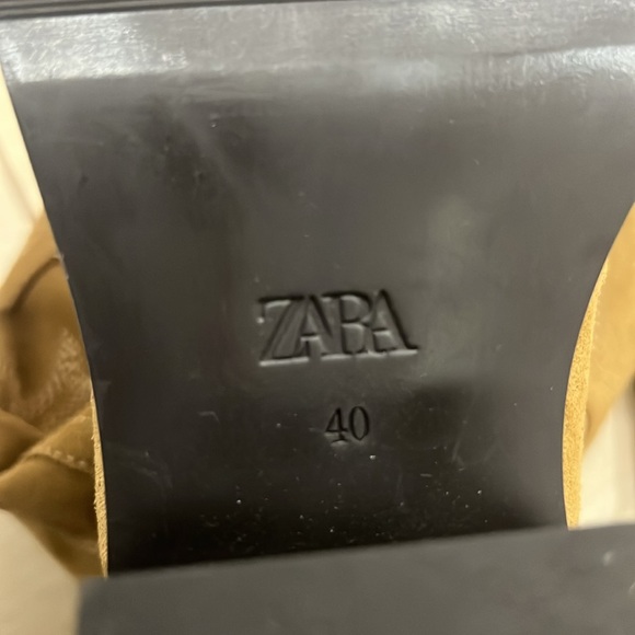 Suede Cowboy Ankle Boots size 9 - Picture 5 of 7